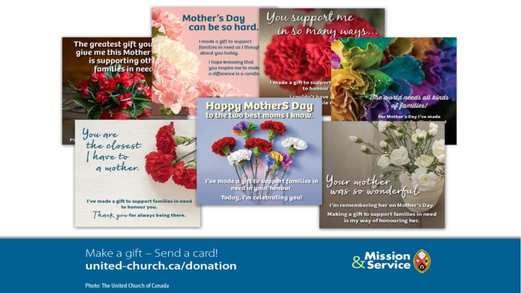 Mother’s Day Can Be More – Mission and Service